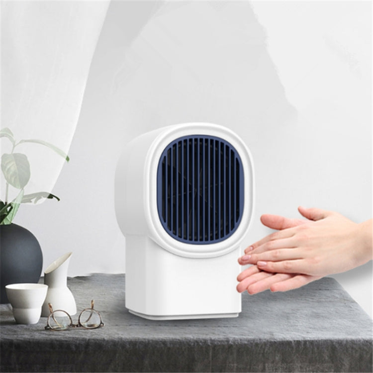 Home Heater Dormitory Small Silent Hot Air Blower(Gray)