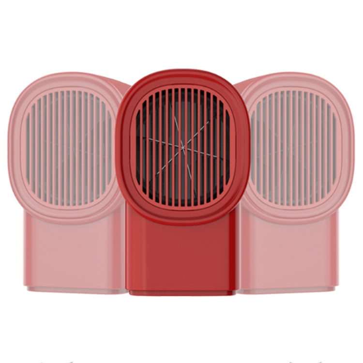 Home Heater Dormitory Small Silent Hot Air Blower(Gray)