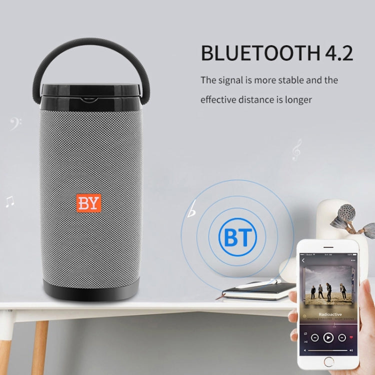 NBY 6650 Portable Multi-function Bluetooth Speaker 3D Surround Stereo Sound, Support Wireless Charging(Blue)