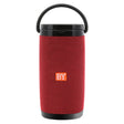 NBY 6650 Portable Multi-function Bluetooth Speaker 3D Surround Stereo Sound, Support Wireless Charging(Red) - free shipping - PMC Jewellery - Order now!