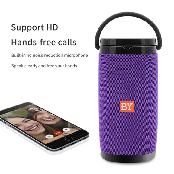 NBY 6650 Portable Multi-function Bluetooth Speaker 3D Surround Stereo Sound, Support Wireless Charging(Red)