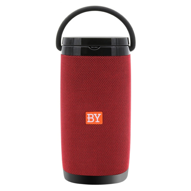 NBY 6650 Portable Multi-function Bluetooth Speaker 3D Surround Stereo Sound, Support Wireless Charging(Red)