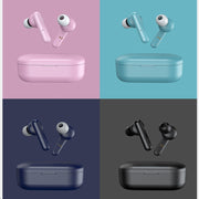 T10 Mini Touch Control Hifi TWS Wireless Bluetooth Earphones With Mic & Charger Box(Blue)