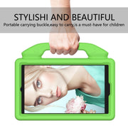 For Samsung Galaxy Tab A 8.0 2019 / T290 Thumb Bracket EVA Shockproof Tablet Case(Green)