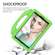 For Samsung Galaxy Tab A 8.0 2019 / T290 Thumb Bracket EVA Shockproof Tablet Case(Green)