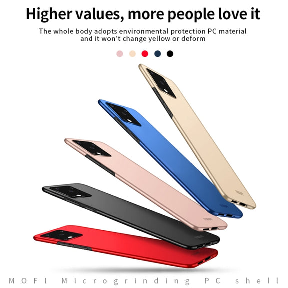 For Galaxy S20 Ultra MOFI Frosted PC Ultra-thin Hard Case(Red)