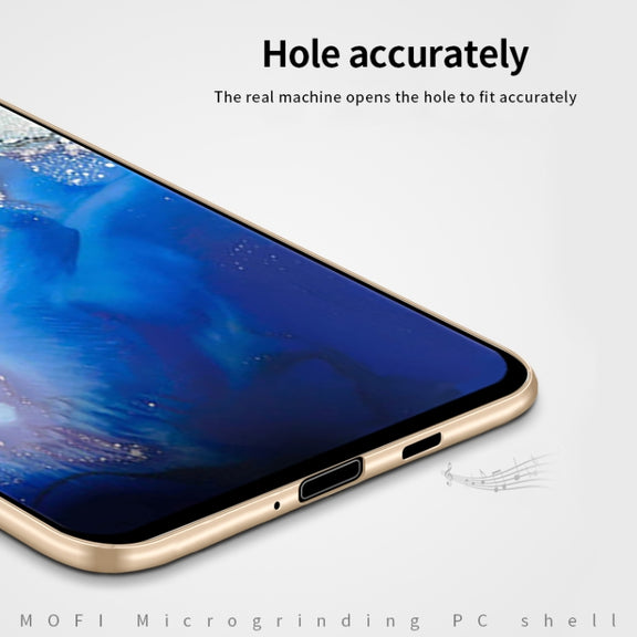 For Galaxy S20 MOFI Frosted PC Ultra-thin Hard Case(Gold)