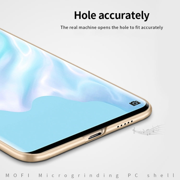 For Huawei P40 MOFI Frosted PC Ultra-thin Hard Case(Blue)