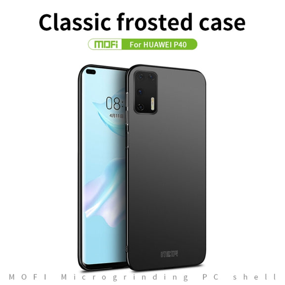 For Huawei P40 MOFI Frosted PC Ultra-thin Hard Case(Red)