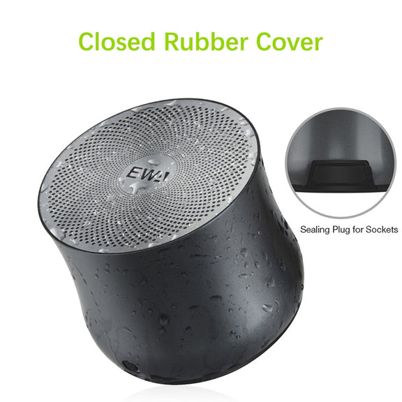 EWA A2 Pro Metal Speaker Outdoor Water-resistant Bluetooth Sound Bass Speaker(Rose Gold)