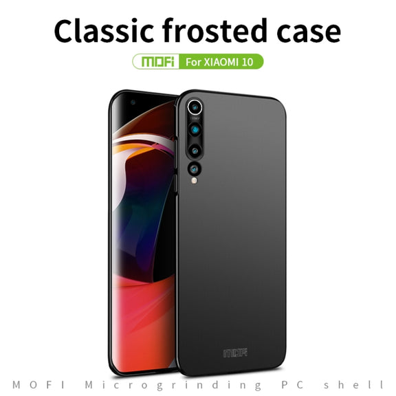 For Xiaomi Mi 10 MOFI Frosted PC Ultra-thin Hard Case(Red)