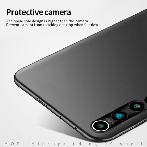 For Xiaomi Mi 10 MOFI Frosted PC Ultra-thin Hard Case(Red)