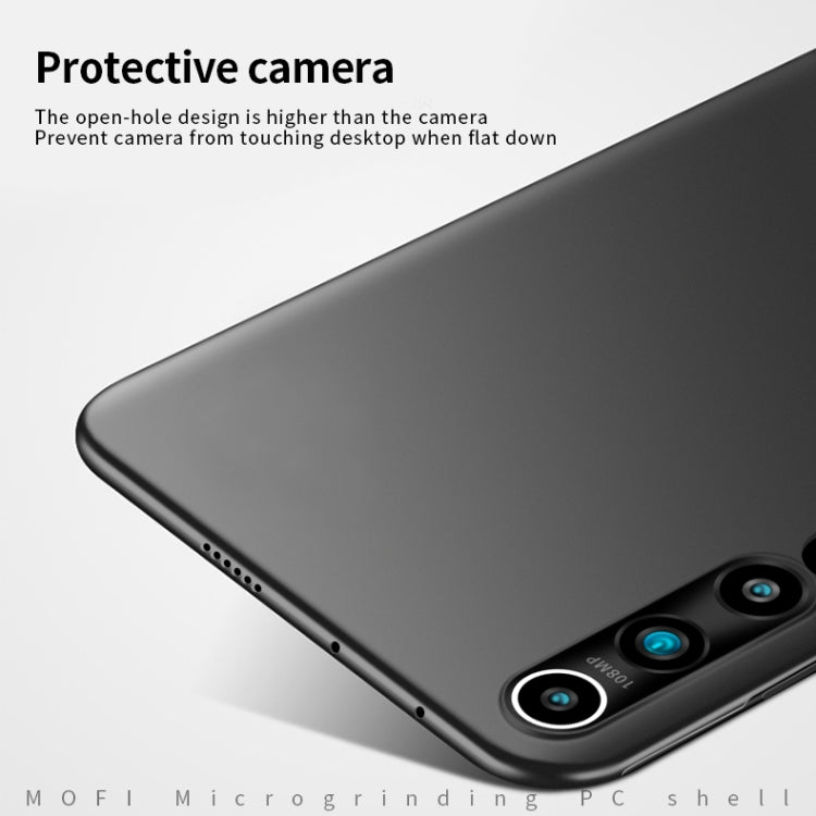 For Xiaomi Mi 10 MOFI Frosted PC Ultra-thin Hard Case(Red)