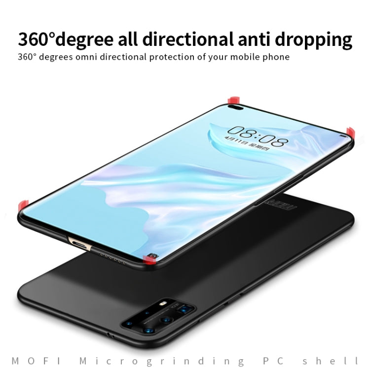 For Huawei P40 Pro MOFI Frosted PC Ultra-thin Hard Case(Red)