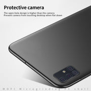 For Galaxy A51 MOFI Frosted PC Ultra-thin Hard Case(Blue)