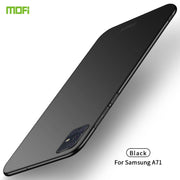 For Galaxy A71 MOFI Frosted PC Ultra-thin Hard Case(Black)