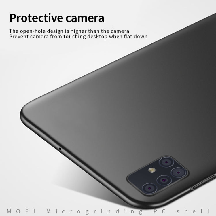 For Galaxy A71 MOFI Frosted PC Ultra-thin Hard Case(Red)
