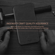 For Xiaomi Mi 10 MOFI Rui Series Classical Leather Embedded Steel Plate All-inclusive Horizontal Flip PU Leather Case(Red)