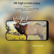 For Galaxy A01 MOFI 9H 2.5D Full Screen Tempered Glass Film(Black)
