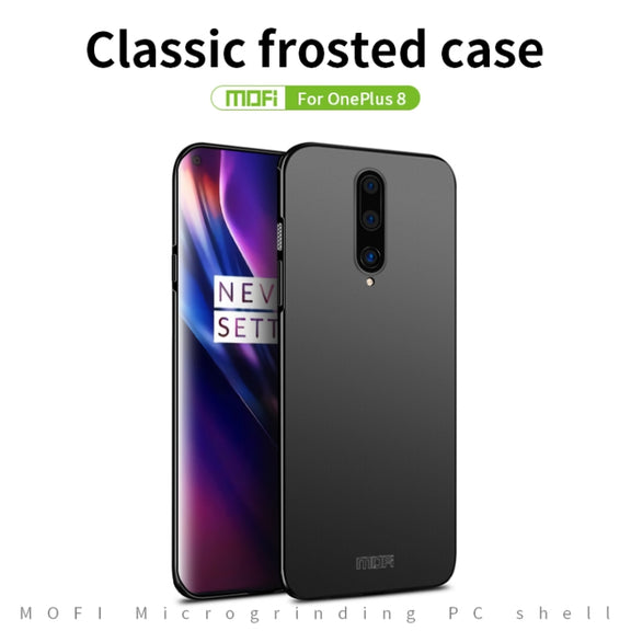 For  OnePlus 8 MOFI Frosted PC Ultra-thin Hard Case(Blue)
