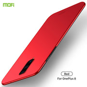 For  OnePlus 8 MOFI Frosted PC Ultra-thin Hard Case(Red)
