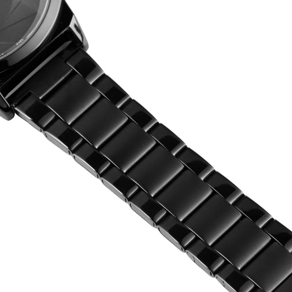 Skmei 9210 Fashion Trend Mens Business Wristwatch Simple Three-Dimensional Surface Water-resistant Gold Quartz Watch Man(Silver Black)