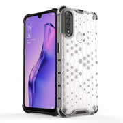 For OPPO A8/A31 Shockproof Honeycomb PC + TPU Case(Blue)