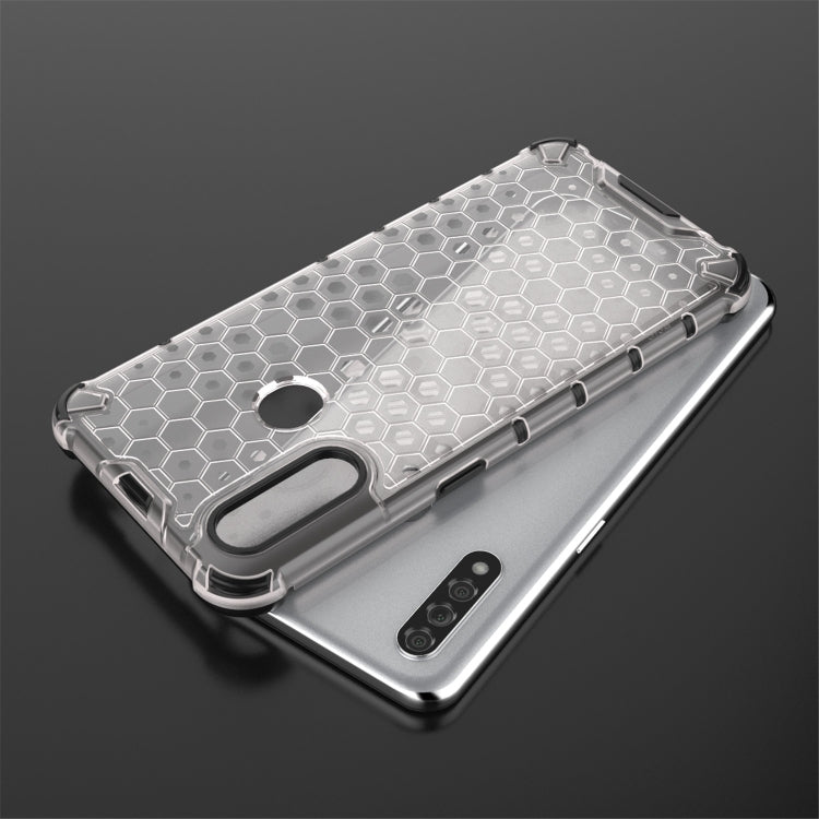 For OPPO A8/A31 Shockproof Honeycomb PC + TPU Case(Blue)