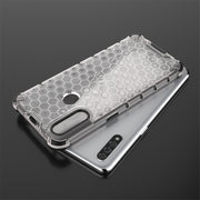 For OPPO A8/A31 Shockproof Honeycomb PC + TPU Case(Blue)