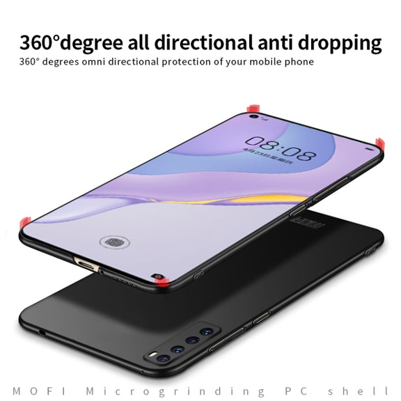For Huawei Nova 7 MOFI Frosted PC Ultra-thin Hard Case(Gold)
