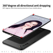 For Huawei Nova 7 SE MOFI Frosted PC Ultra-thin Hard Case(Black)