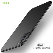 For Huawei Nova 7 Pro MOFI Frosted PC Ultra-thin Hard Case(Black)