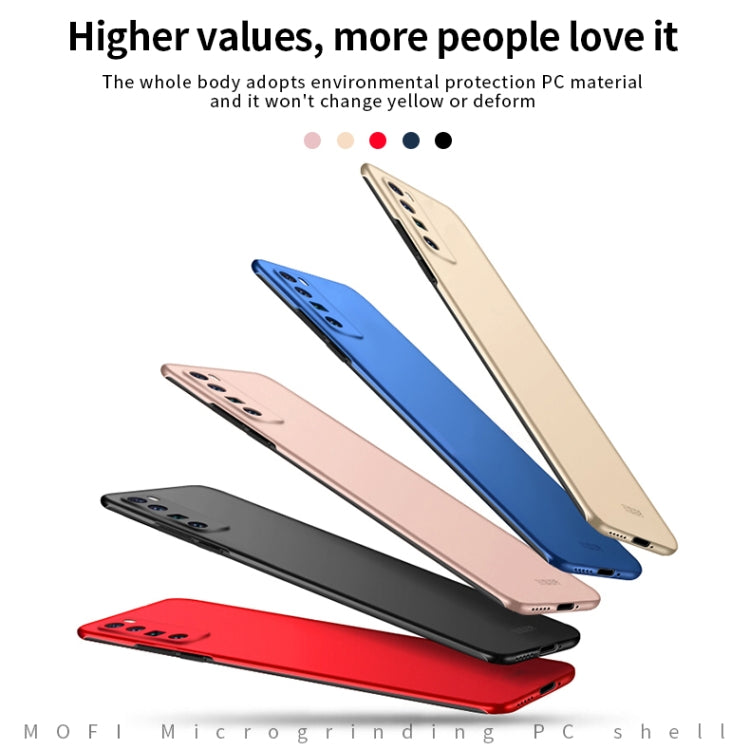 For Huawei Nova 7 Pro MOFI Frosted PC Ultra-thin Hard Case(Red)