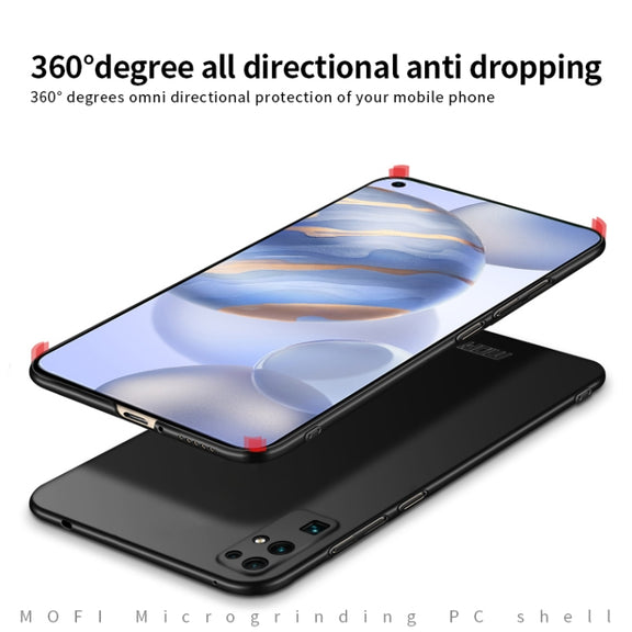 For Huawei Honor 30 MOFI Frosted PC Ultra-thin Hard Case(Gold)
