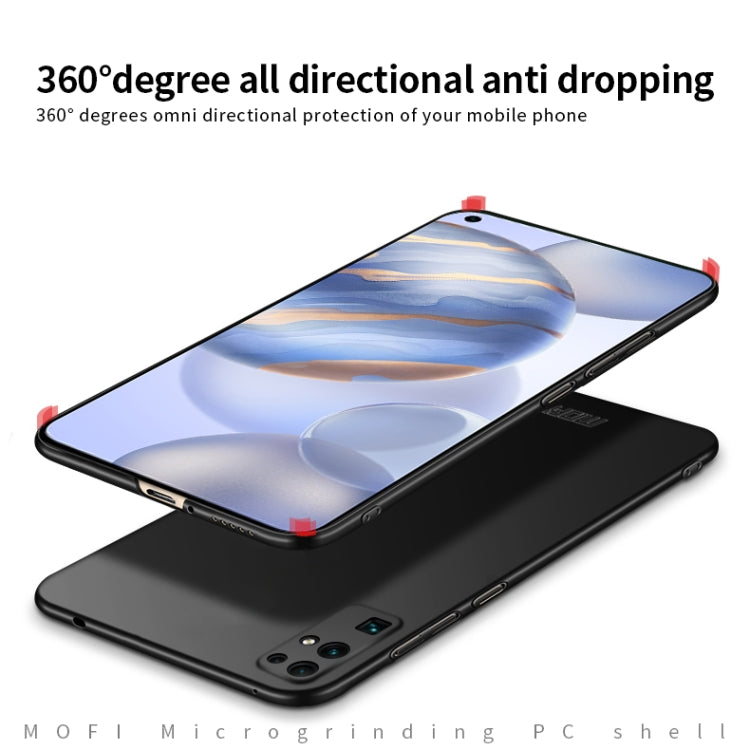 For Huawei Honor 30 MOFI Frosted PC Ultra-thin Hard Case(Red)
