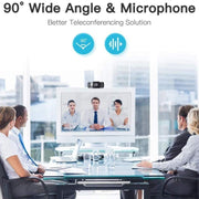 HD 1080P Megapixels USB Webcam Camera CMOS Sensor with MIC for Computer PC Laptops