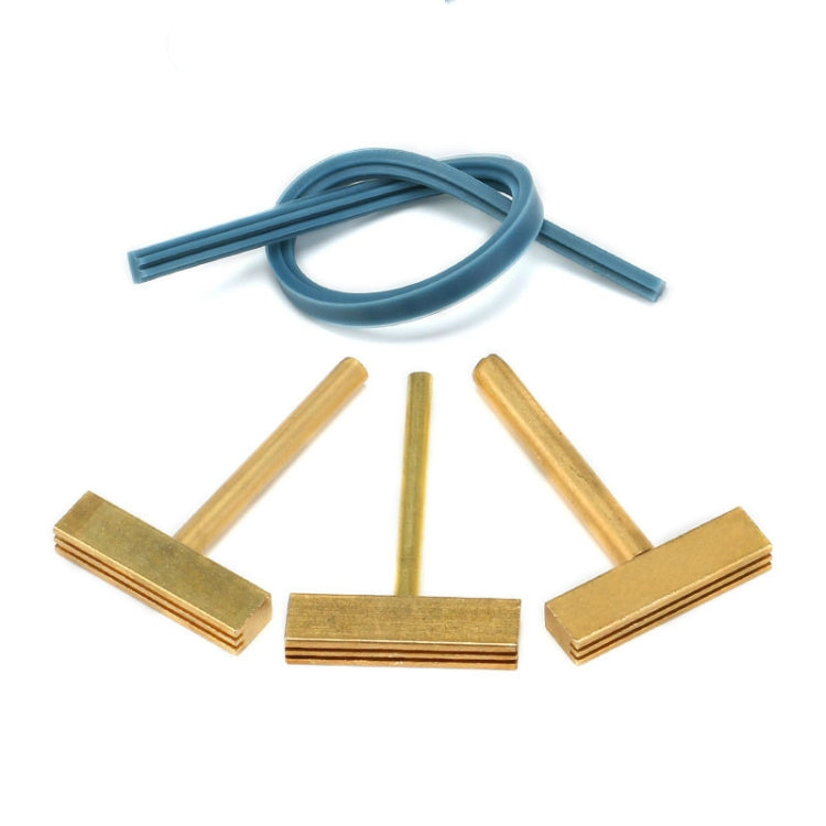 All Copper Liquid Crystal Cable Welding Tool T-shaped Soldering Iron Head, Model:40W
