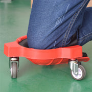Multifunctional Sliding Knee pad Labor-saving Universal Wheel Mobile Carpentry Kneeling Pad(Yellow)