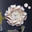 Creative Wall Clock Pure Hand-painted Wall Clock(Purple) - Wall Clock by PMc TechLife | Online Shopping South Africa | PMc TechLife | Buy Now Pay Later Mobicred