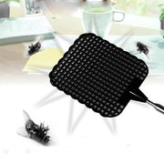 Creative Retractable Plastic Fly Swatter Summer Supplies Mosquito Swatter(Black)