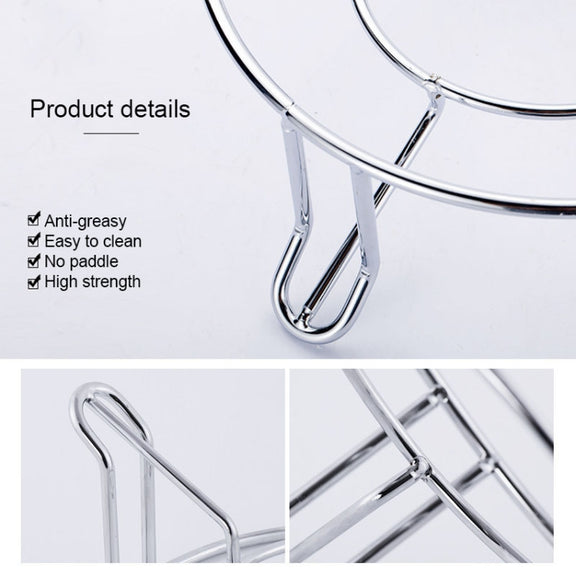 Pot Rack Wok Steamer Pot Mat Kitchen Shelf