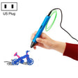 RP800A Childrens Educational Toys 3D Printing Pen, Plug Type:US Plug(Blue) - 3D Printer by PMC TechLife | Online Shopping South Africa | PMC TechLife | Buy Now Pay Later Mobicred