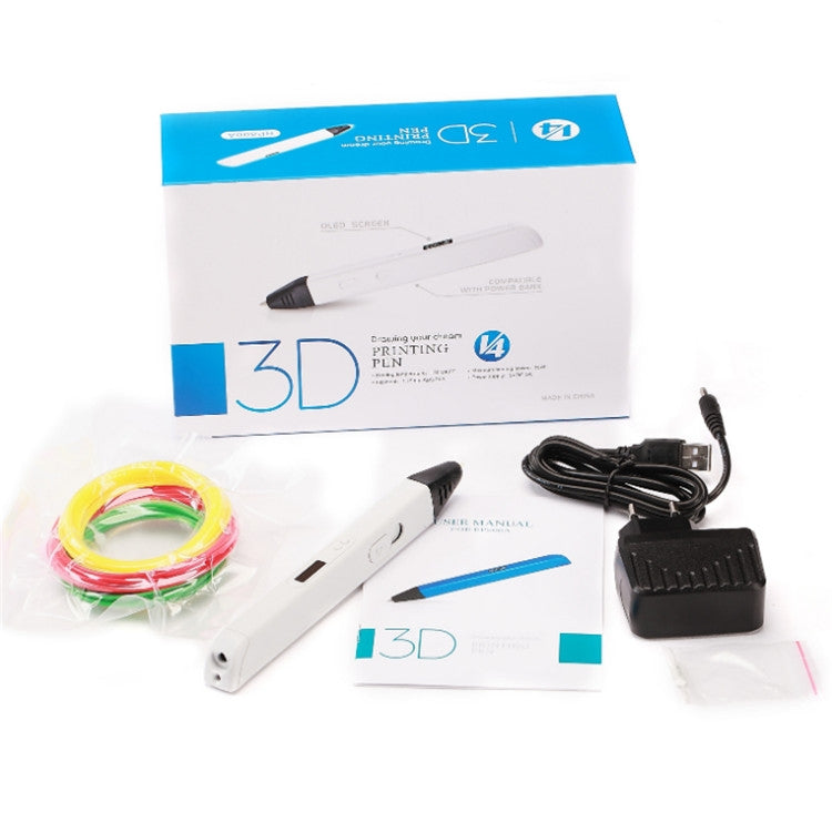 RP800A Childrens Educational Toys 3D Printing Pen, Plug Type:US Plug(Blue)