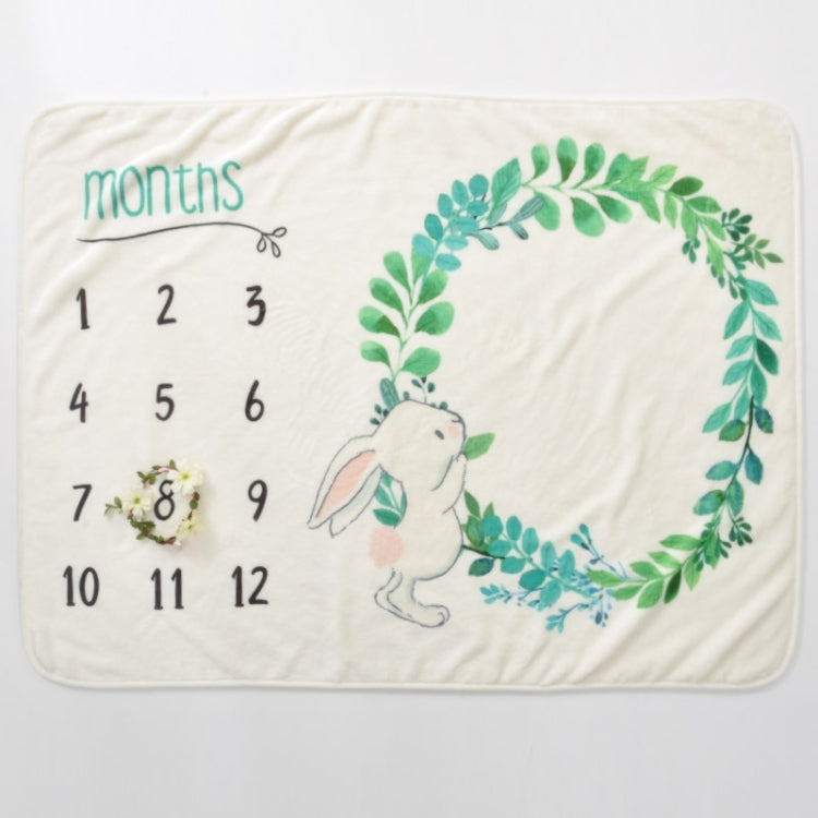 100x72cm Newborn Photography Blanket(Bunny)