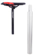 FMFXTR Aluminum Alloy Mountain Bike Extended Seat Post, Specification:25.4x350mm(Silver) - Bicycle Seat Posts by FMFXTR | Online Shopping South Africa | PMc TechLife | Buy Now Pay Later Mobicred