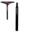 FMFXTR Aluminum Alloy Mountain Bike Extended Seat Post, Specification:28.6x350mm(Black) - Bicycle Seat Posts by FMFXTR | Online Shopping South Africa | PMc TechLife | Buy Now Pay Later Mobicred