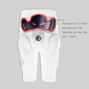 HEROBIKER MP1001B Motorcycleoff-road Armor Pants Cycling Short Style Drop-proof Protective Pants, Size:M