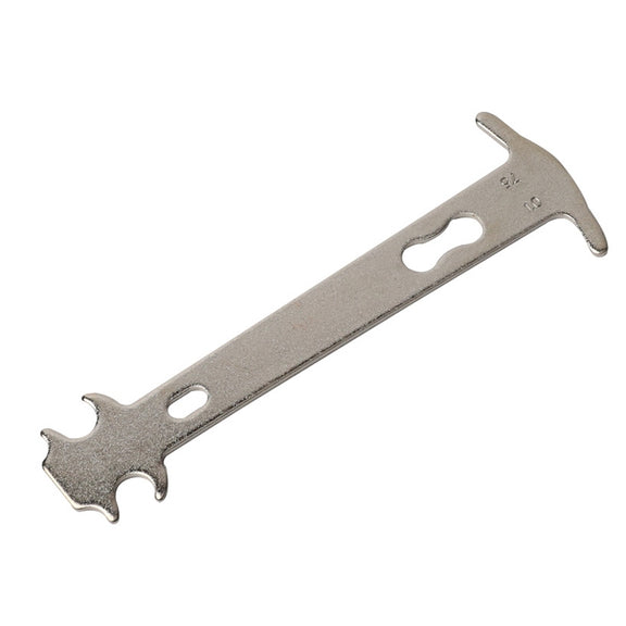 2pcs icycle Chain Test Caliper Mountain Bike Chain Wear Replacement Detection Rail Tool