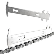 2pcs icycle Chain Test Caliper Mountain Bike Chain Wear Replacement Detection Rail Tool