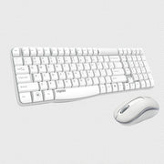 Rapoo X1800S 2.4GHz Wireless Keyboard and Mouse Set(White)